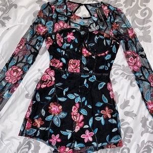 Floral Romper